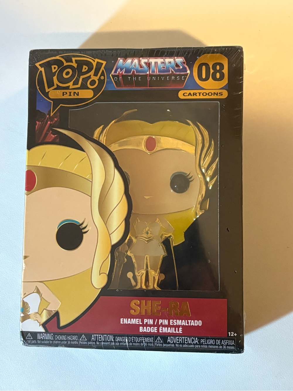Funko Masters of the Universe She-Ra Gold Enamel Pin - Kids Toys